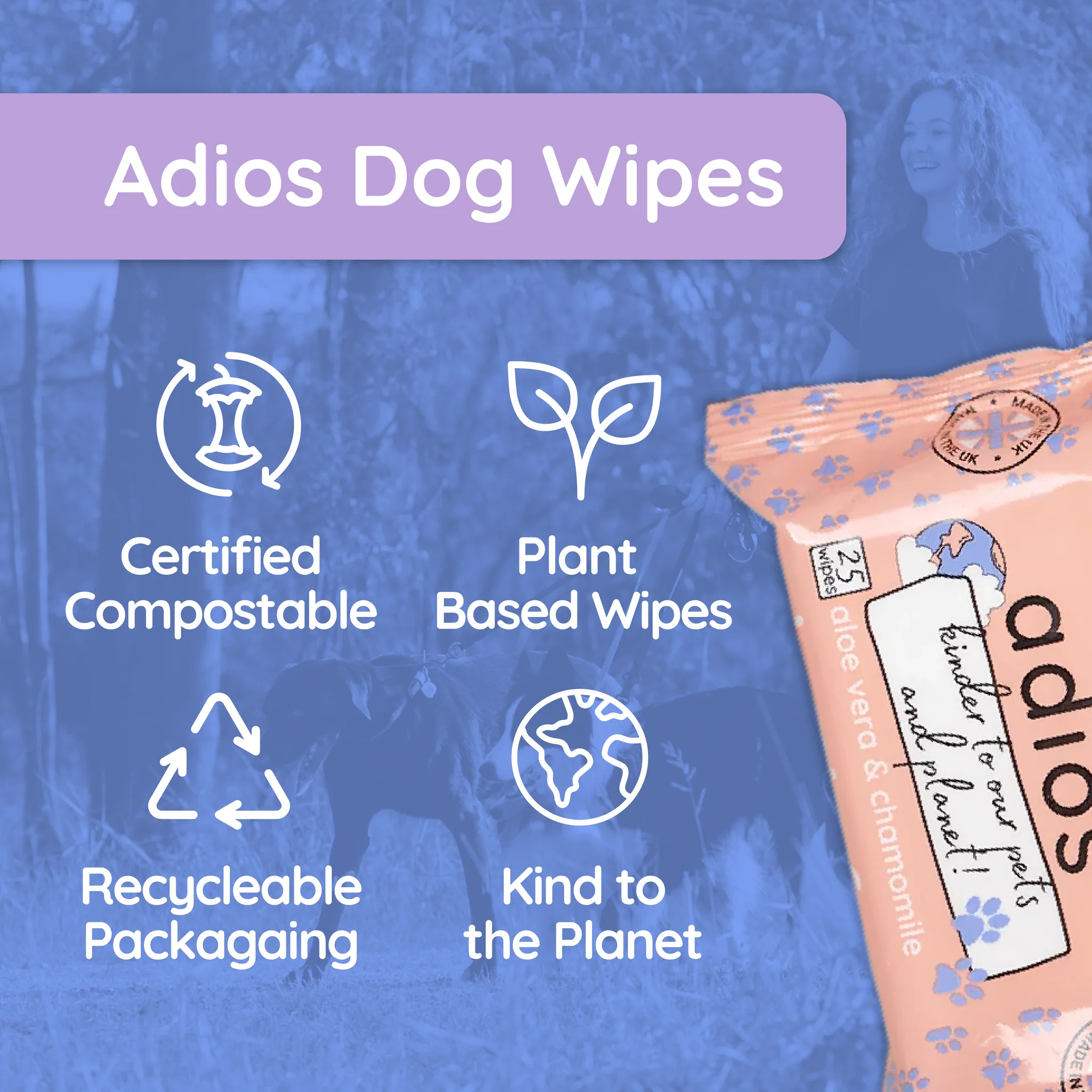 Adios Plastic | Compostable Pet Wipes - Image 7