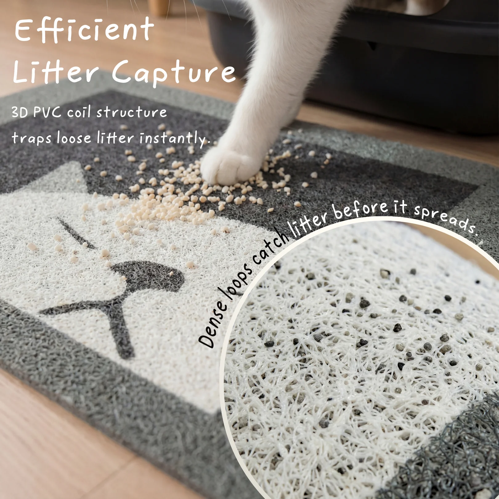 Cococat | Coil Cat Litter Mat - Image 4