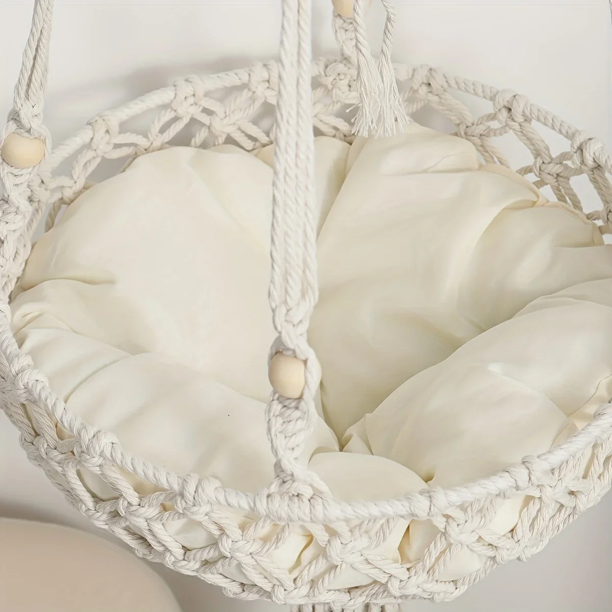 Macrame Hanging Hammock - Image 5
