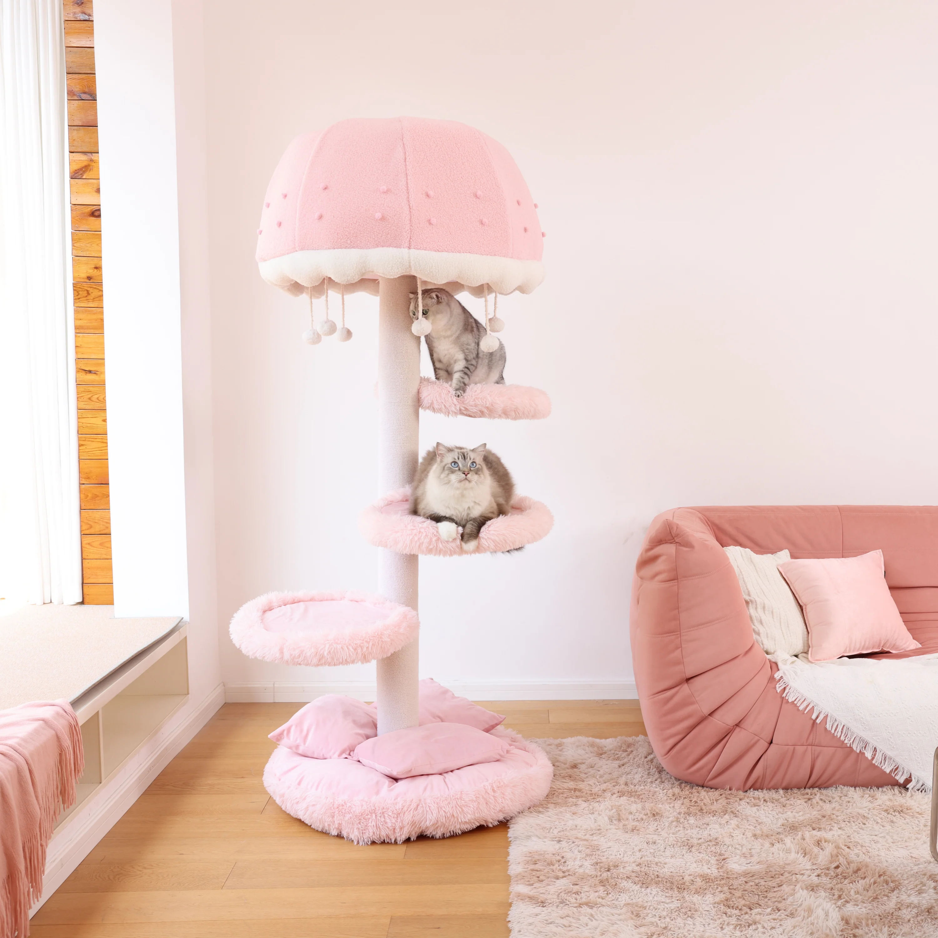 Purr Nook | Lovely Jellyfish Cat Tree - Image 5