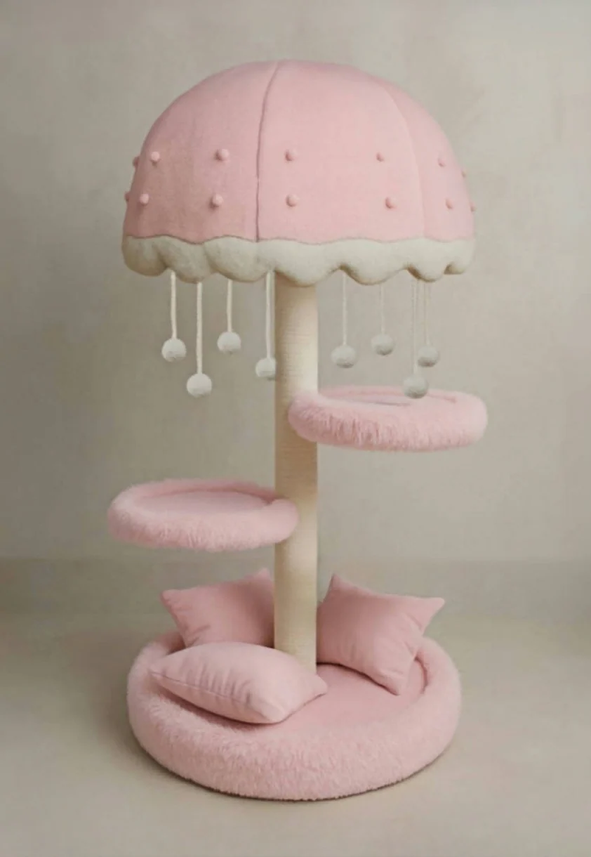 Purr Nook | Lovely Jellyfish Cat Tree - Image 8