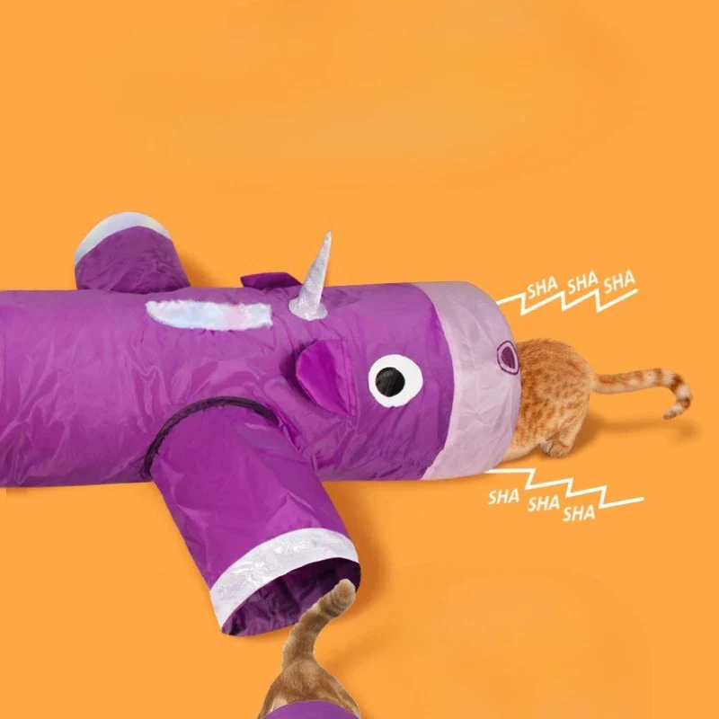 Questicorn | Collapsible Cat Tunnel - Image 2