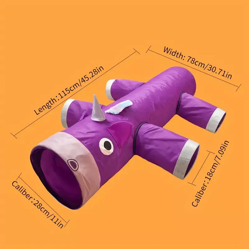 Questicorn | Collapsible Cat Tunnel - Image 8