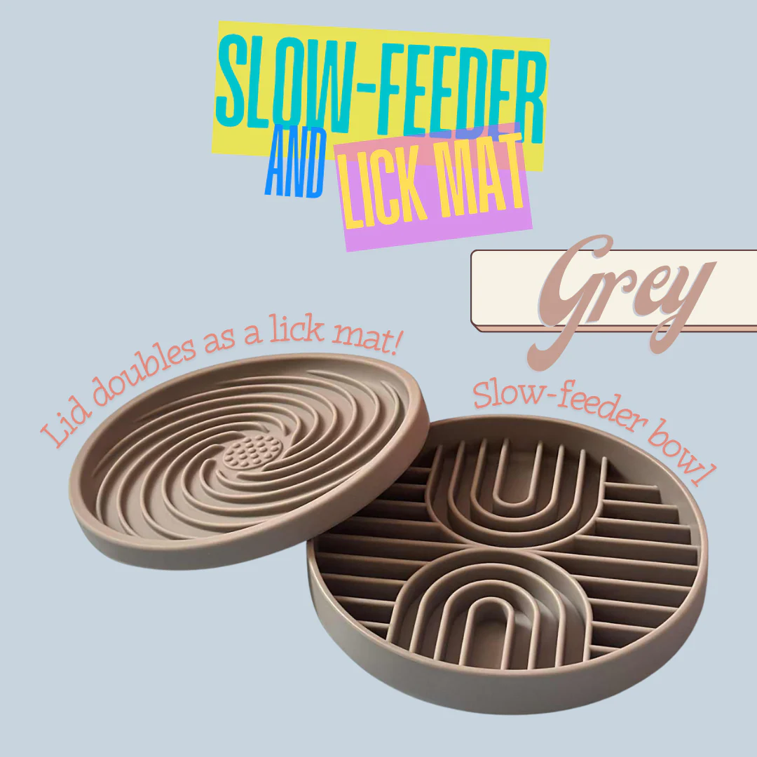 Tail Tips | Slow & Steady - 2-in-1 Slow Feeder Bowl & Lick Mat for Cats & Dogs - Image 10