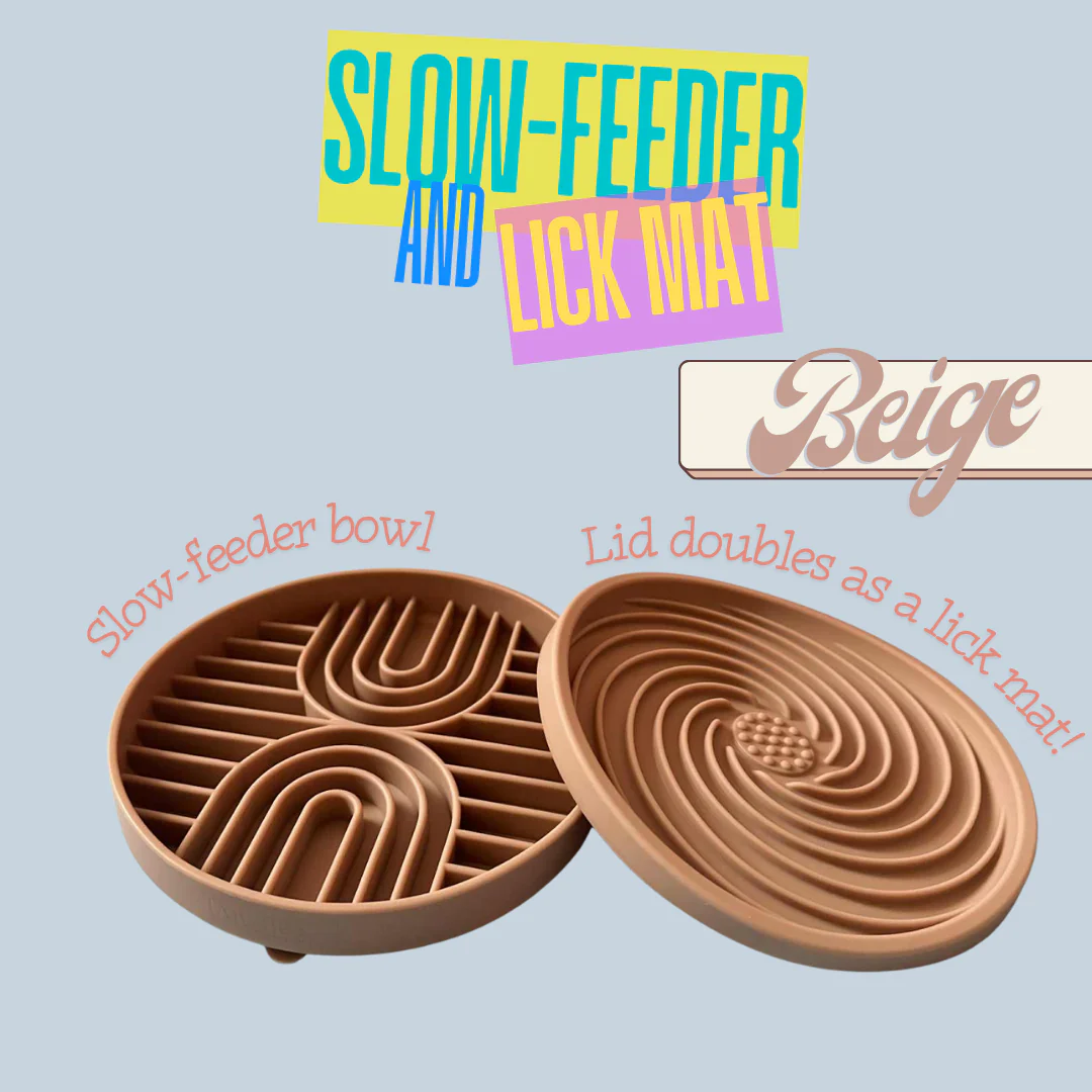 Tail Tips | Slow & Steady - 2-in-1 Slow Feeder Bowl & Lick Mat for Cats & Dogs - Image 13