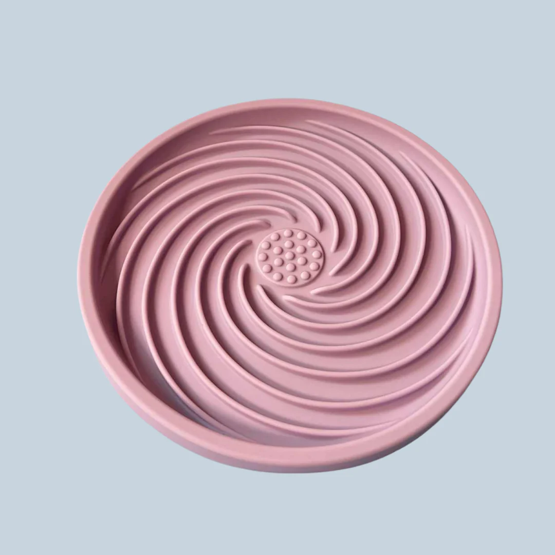 Tail Tips | Slow & Steady - 2-in-1 Slow Feeder Bowl & Lick Mat for Cats & Dogs - Image 3