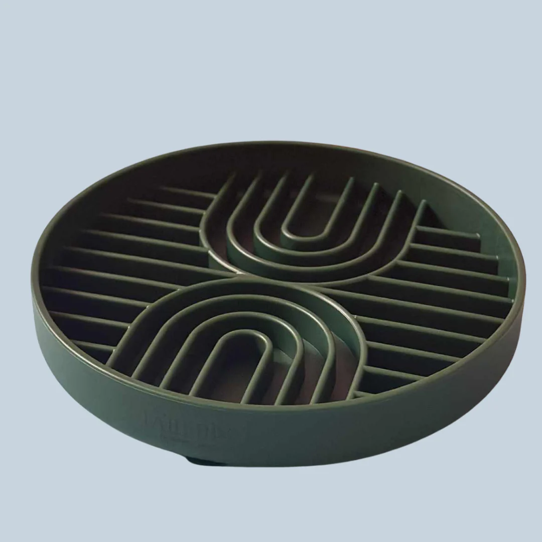 Tail Tips | Slow & Steady - 2-in-1 Slow Feeder Bowl & Lick Mat for Cats & Dogs - Image 5