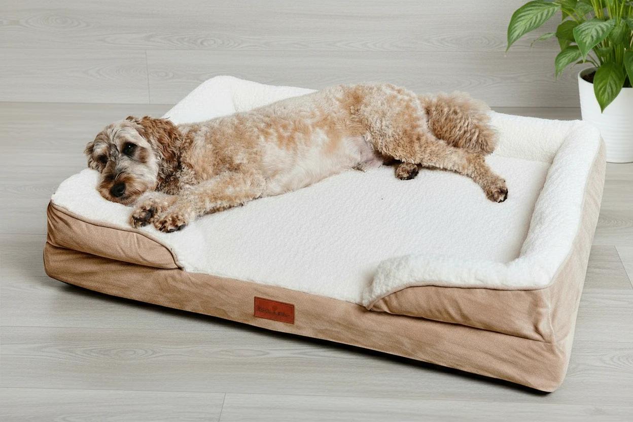 Snug n Woof | Washable Orthopaedic Dog Sofa Bed (XL) - Image 3